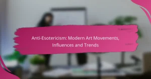 Anti-Esoterik: Moderne Kunstbewegungen, Einflüsse und Trends